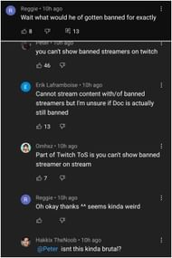 Even though Dr DisRespect is finished with his Twitch drama, he's still banned on the platform (Image via El Pepegalino/YouTube)